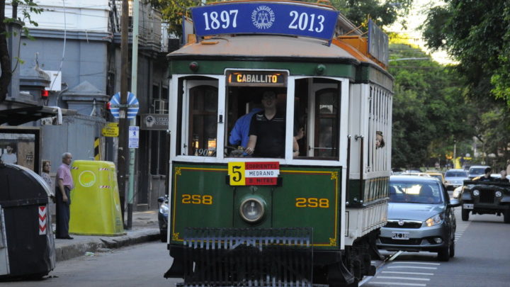 Исторический трамвай в Буэнос Айрес