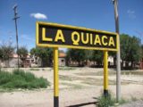 Город La Quiaca, в провинции Хухуй
